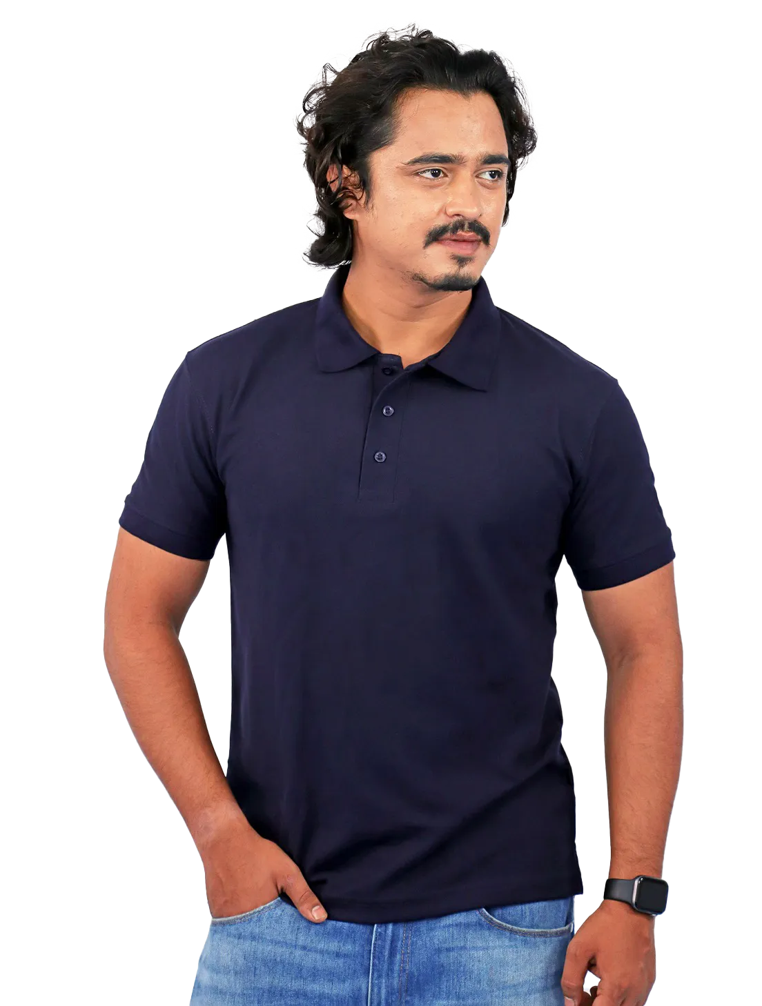 Golden Yellow Polycotton  Polo Half Sleeve 220 GSM T-Shirts
