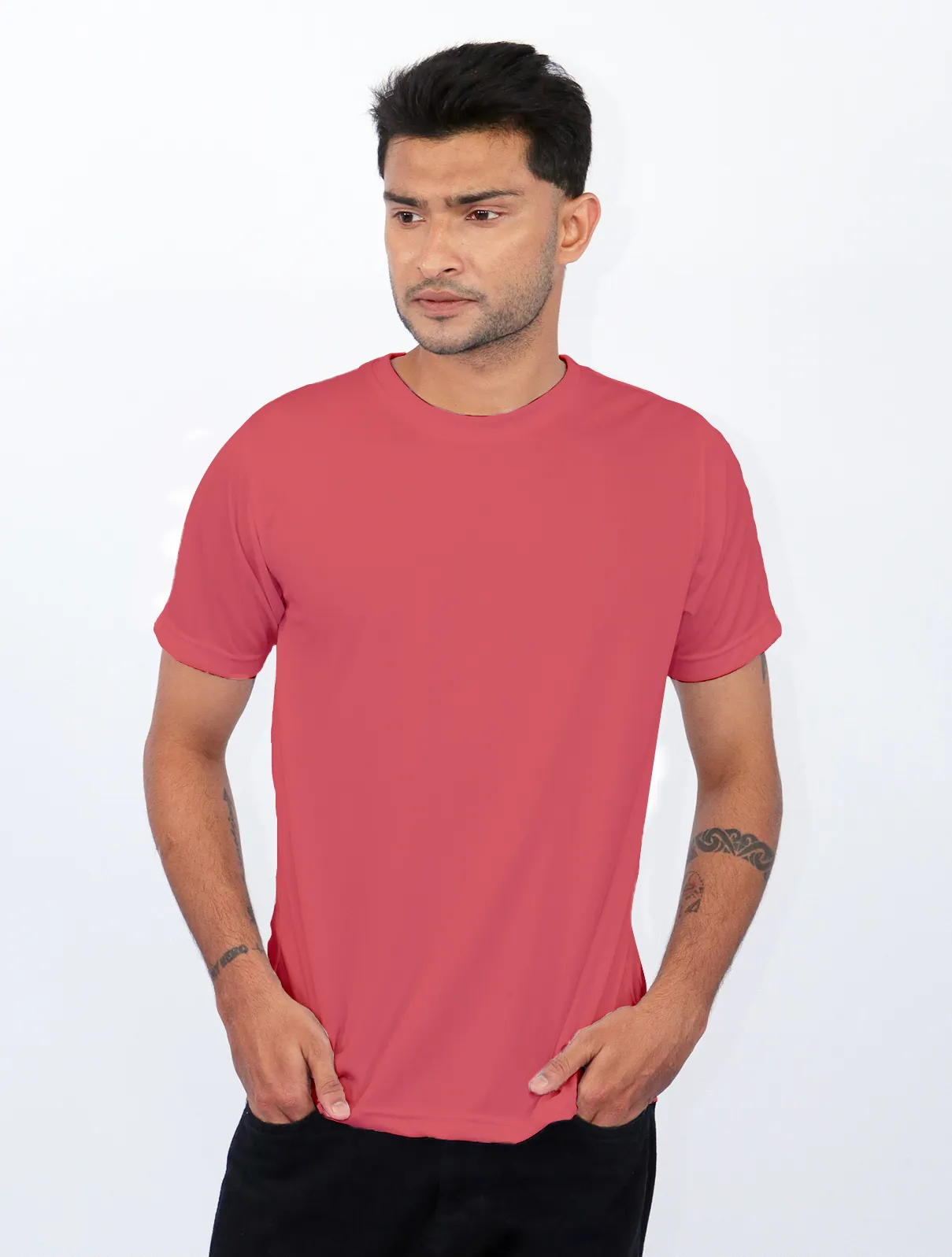 Cardinal Cotton Round Neck 180GSM Half Sleeve T-shirts