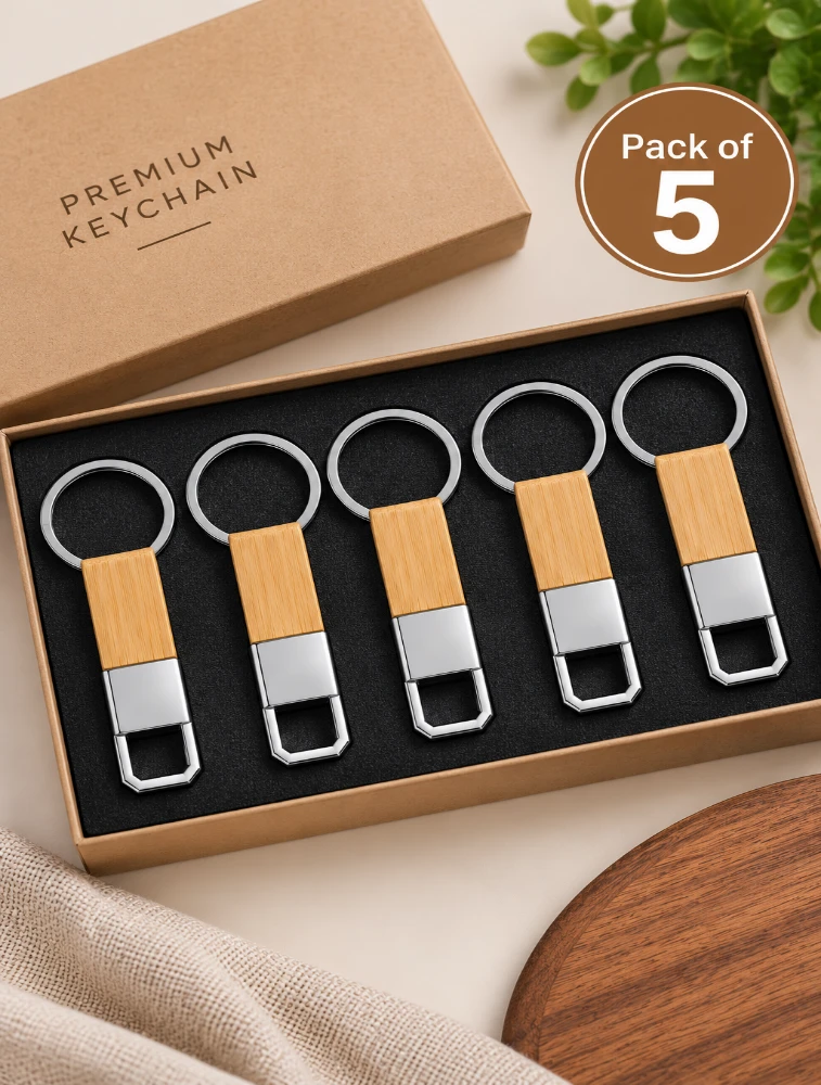 Bamboo Flip Premium Key chain Pack of 5