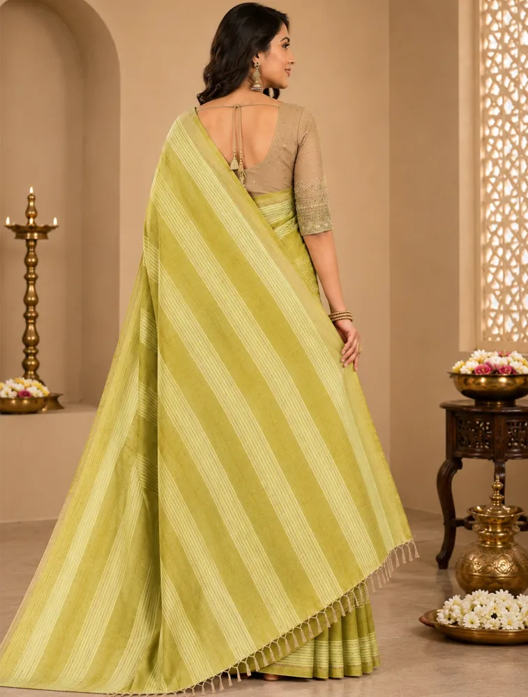 Biscuit Cream And Tomoto Red Womens Printed Luxury Poonam special Soft Silk