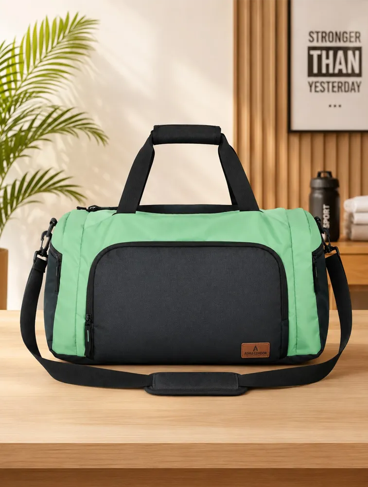 Black ADMA LONDON Duffle Travel Bag