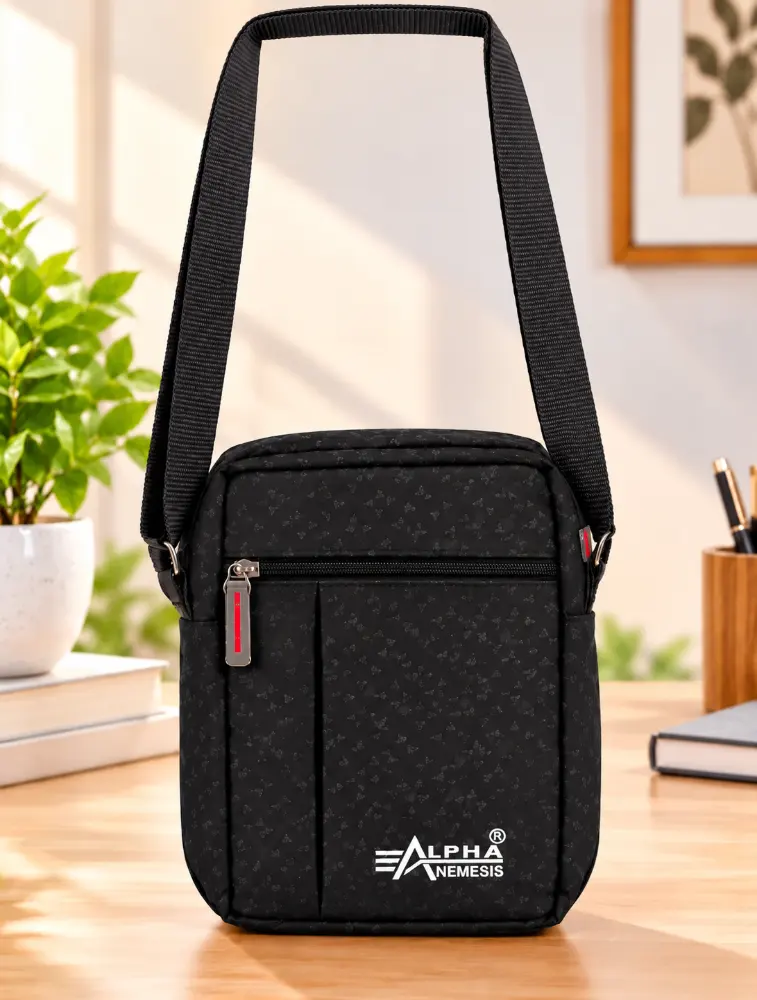 Black Alpha Nemesis Casual Sling Bag