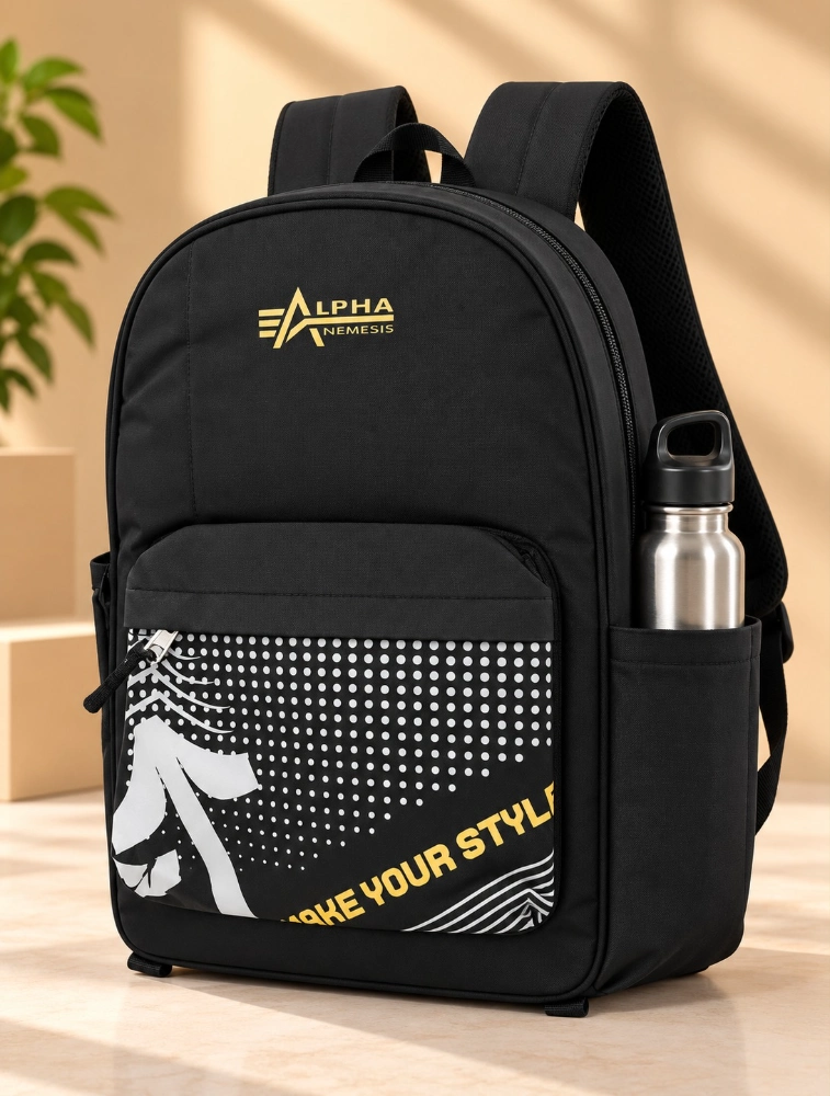 Black Alpha Nemesis Compact Mini School Backpack