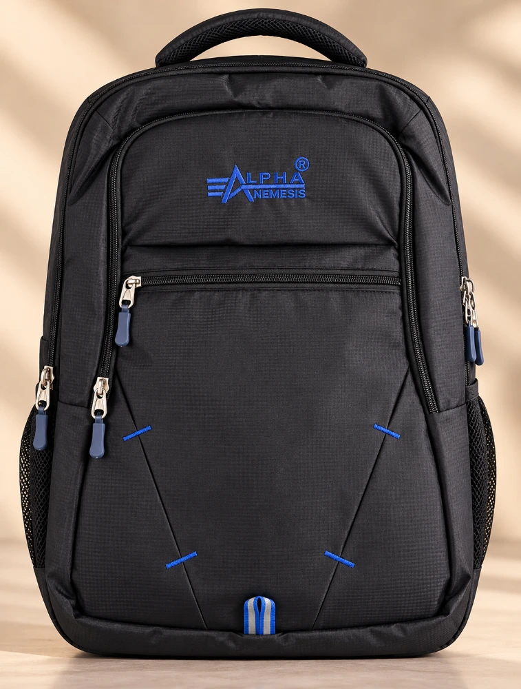 Black Alpha Nemesis Everyday School Backpack