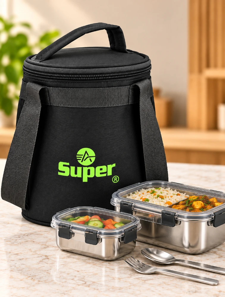 Black Alpha Nemesis Round Insulated Lunch Bag