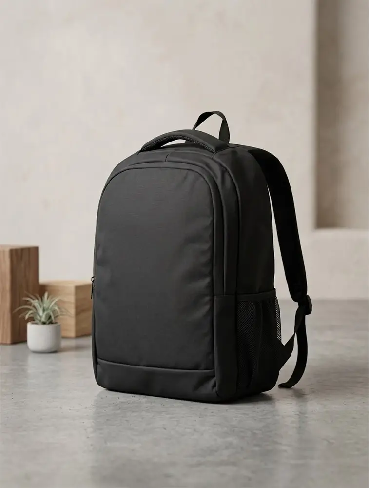  Black Campus Backpack Bags  ST