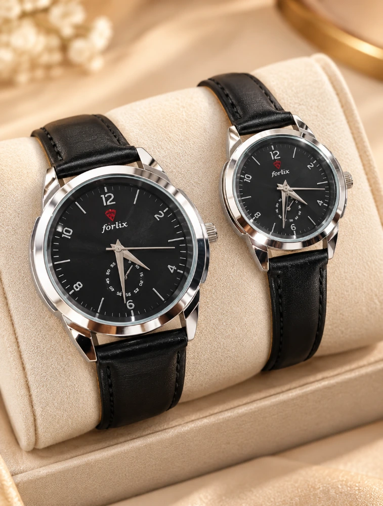Black Couples EverDuo Watch Set