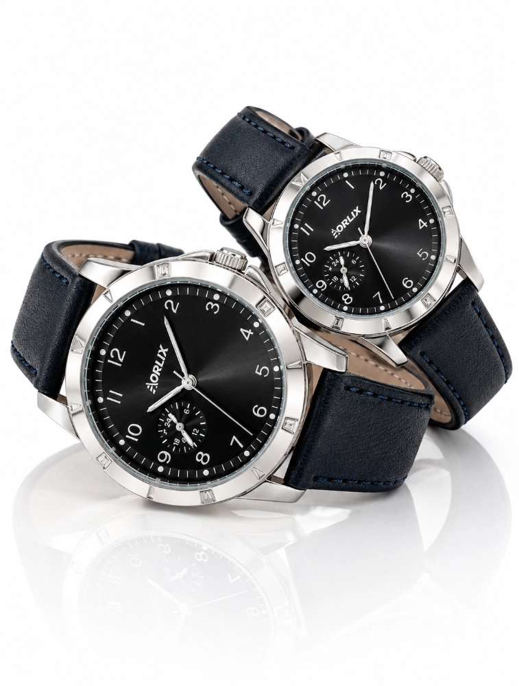 Black Couples EverDuo Watch Set