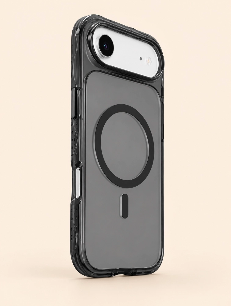 Black LAUT CRYSTAL MATTER X Case For iPhone 17 Air