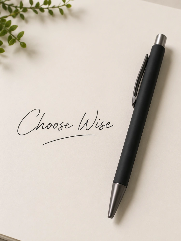 Black Matte Metal Click Pen with Matte Clip