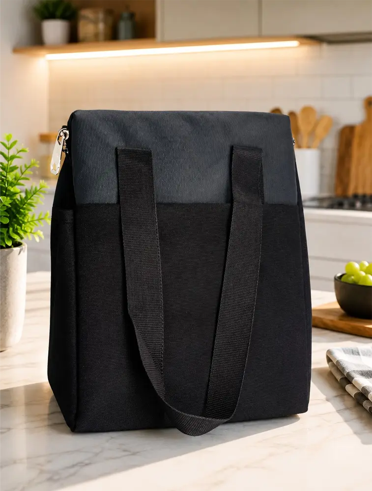 Black Premium Everyday Lunch Bag