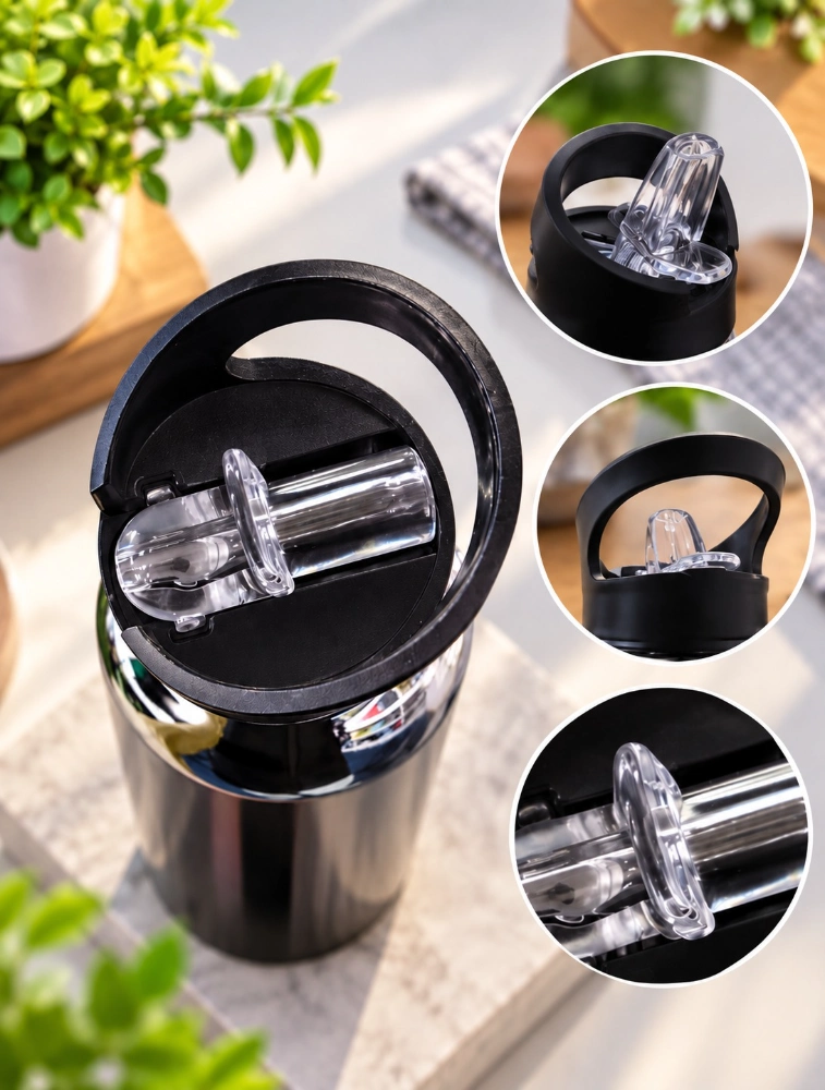 Black Premium Gradient Sports Water Bottle — bulk from ₹282