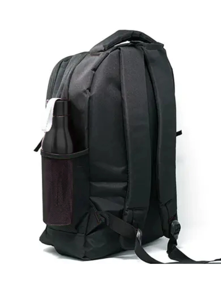 Black Stellar Cord Fabric & Diamond Nylon Laptop Bag — bulk from ₹495