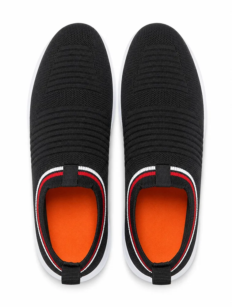 Black and Red Unisex Steel Toe Safety Shoes — bulk from ₹1174