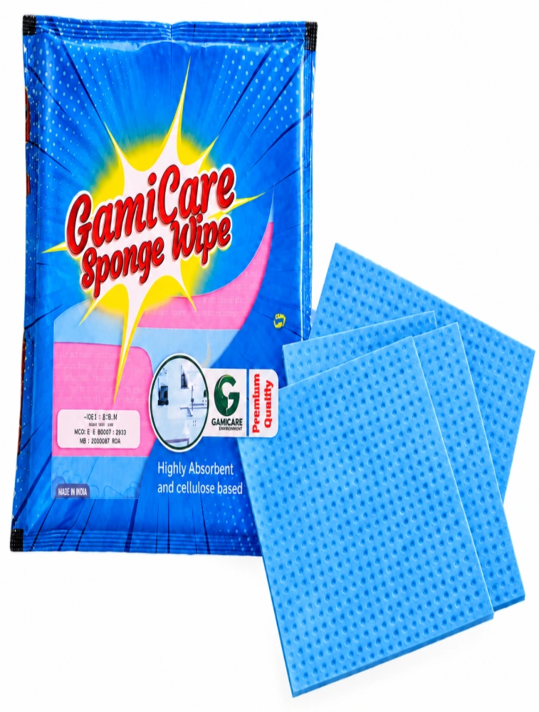   Blue GamiCare Sponge Wipe