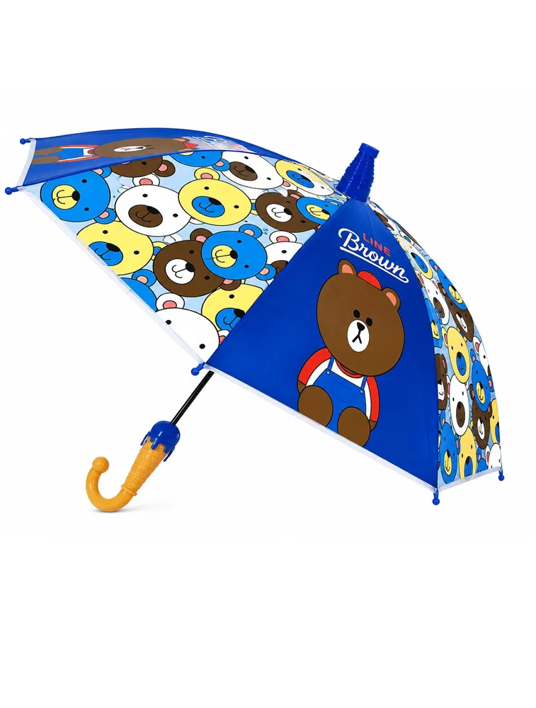 Blue Summer Shutter Style Kids Umbrella — bulk from ₹330