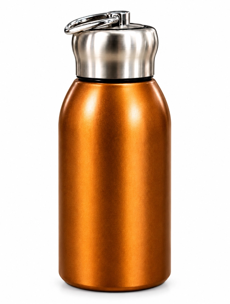 Bronze Mini Stainless Steel Vacuum Flask