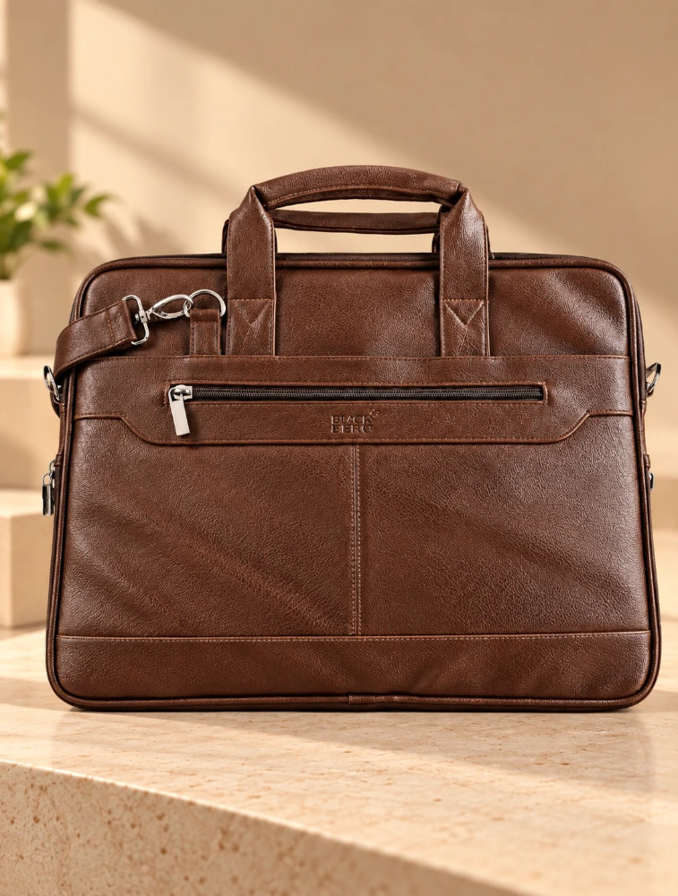Brown  Blackberg Laptop Bag