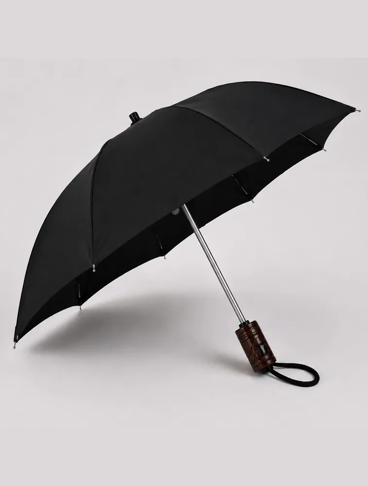 Brown Holder Noir Grip Compact Umbrella — bulk from ₹219