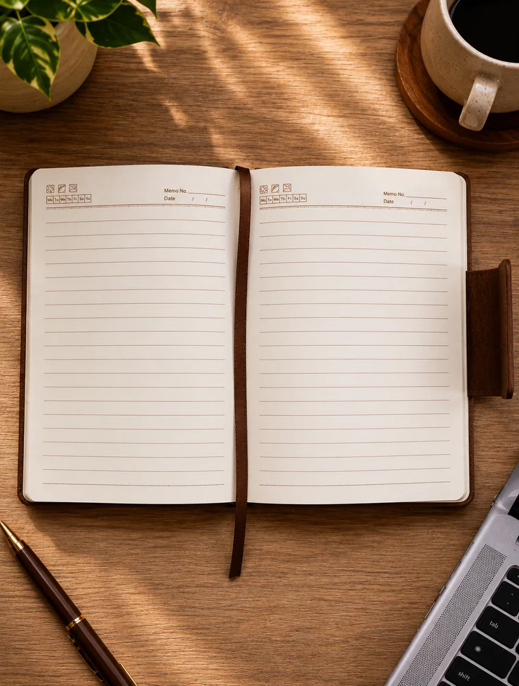 Brown Textured with Metal  Closure Dairy — bulk from ₹321