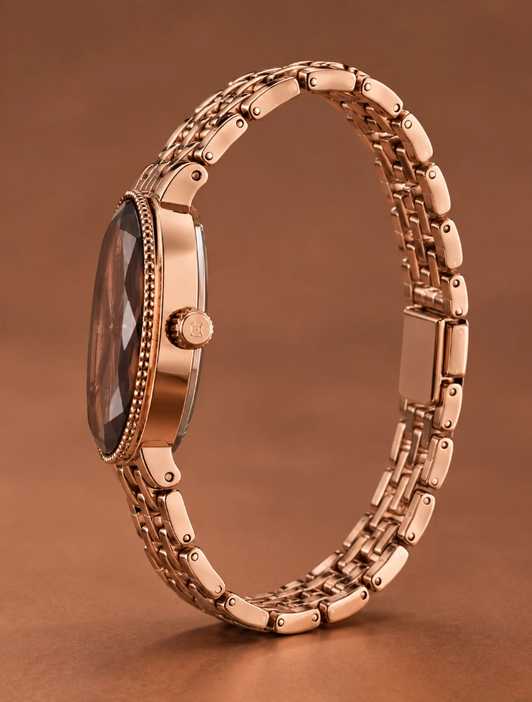 Brown Womens Radiance Analog Watch