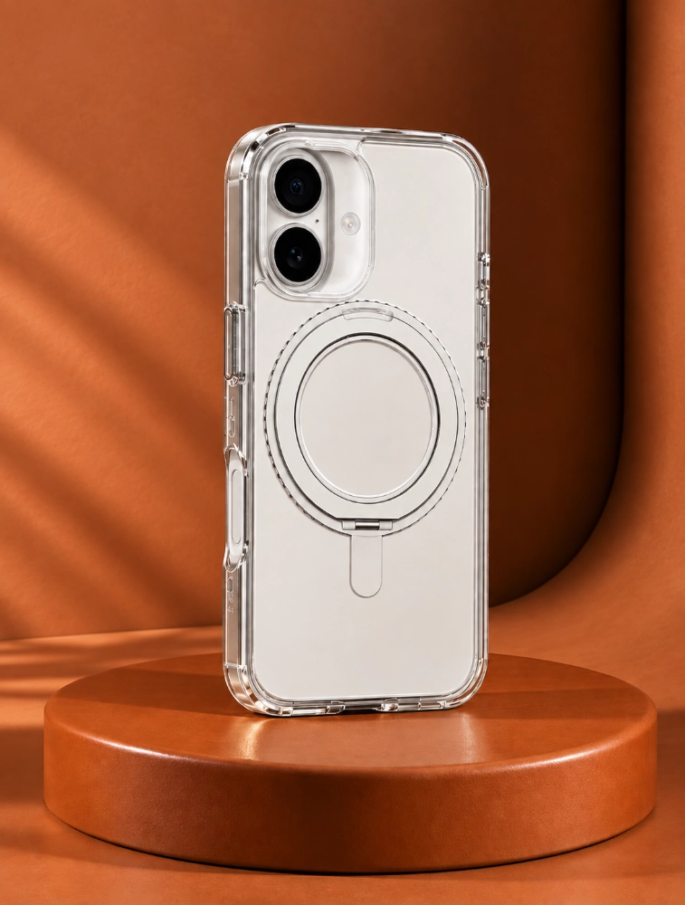 CARBON MATTER Case For iPhone 17 Transparent