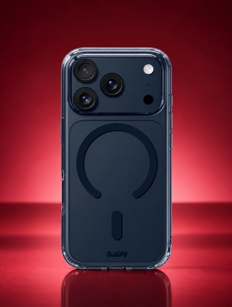 Midnight Black CRYSTAL FLURO Case For iPhone 17 Pro Max