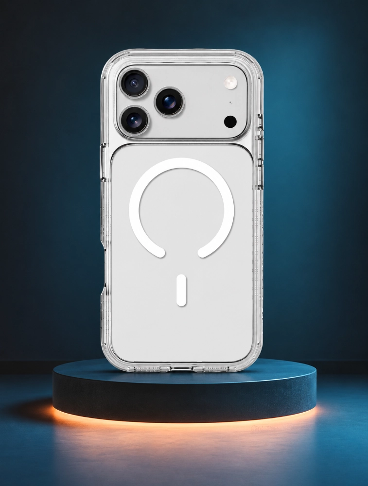 Transparent CRYSTAL MATTER X Case For iPhone 17 Pro Max