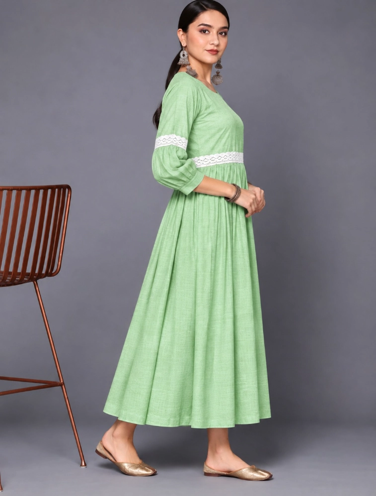 Classic Mint Green Lace Charm Dress Collection