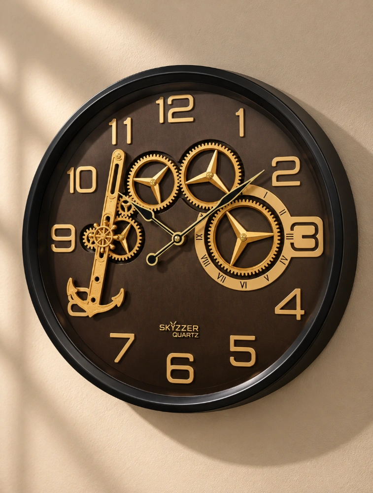 Cola Wood SKYZZER Quartz Premium Wall Clock S 016
