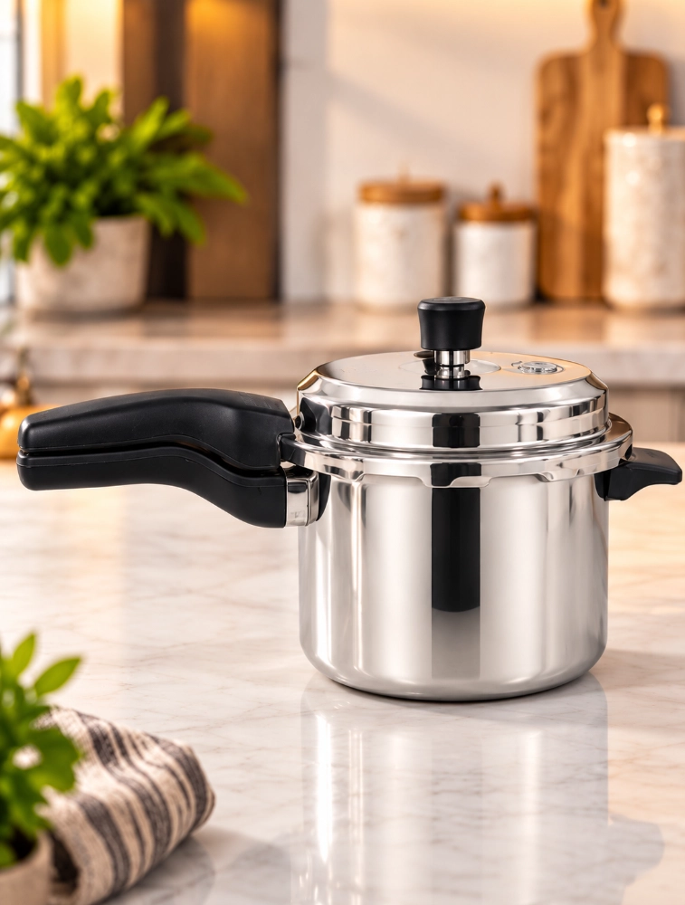 Cook Ease 3L Tri Ply Pressure Cooker