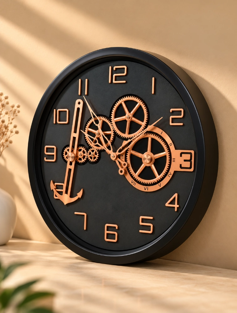 Copper SKYZZER Quartz Premium Wall Clock S 1819