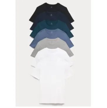 Cotton 180 GSM Crew Neck T Shirt