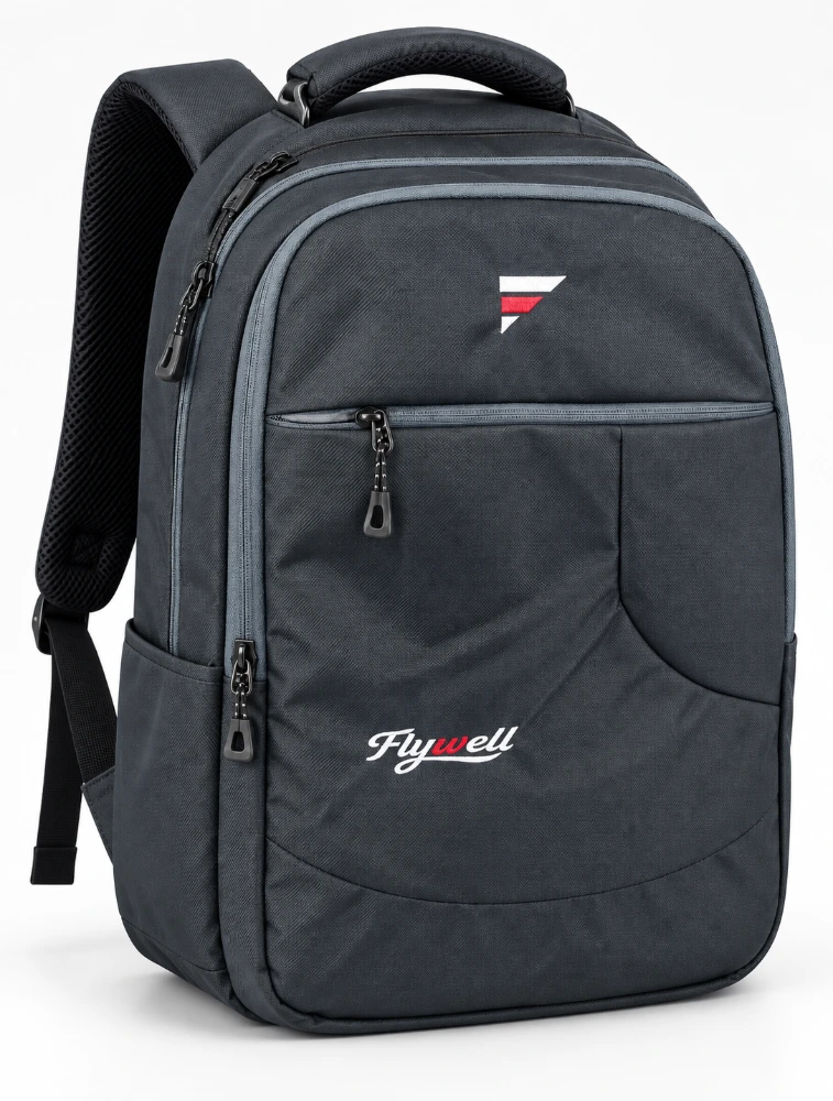 Dark Grey Flywell Premium AeroVault Backpack