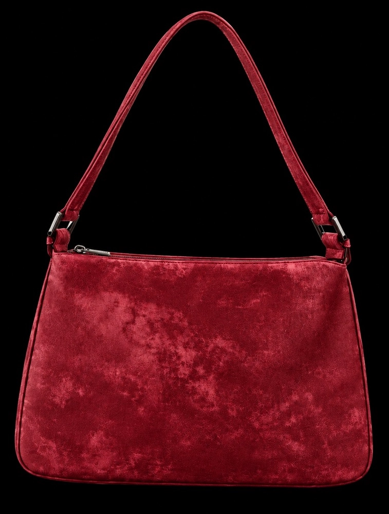 Dark Red Stylish Tote PU Leather Handbag for Women