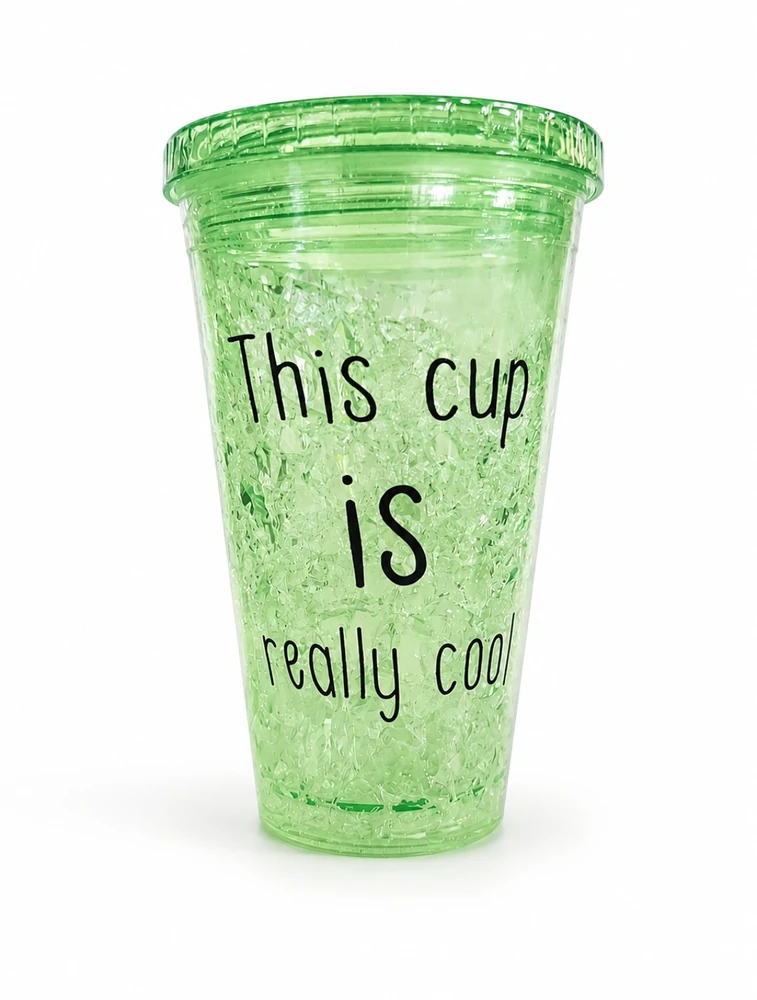 Green Cool Sip Textured Tumbler