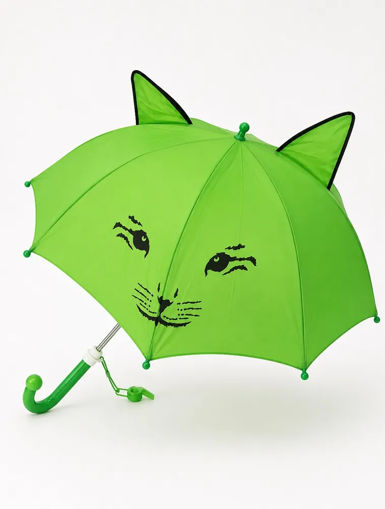 Green Summer Kids Cartoon Umbrella    