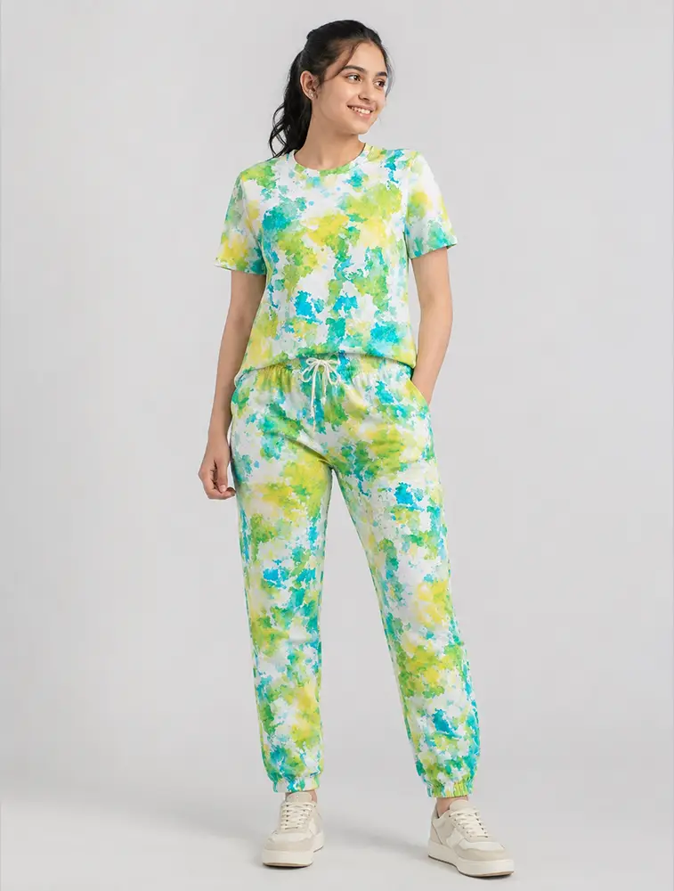 Green Skydie Selviya Night Suit