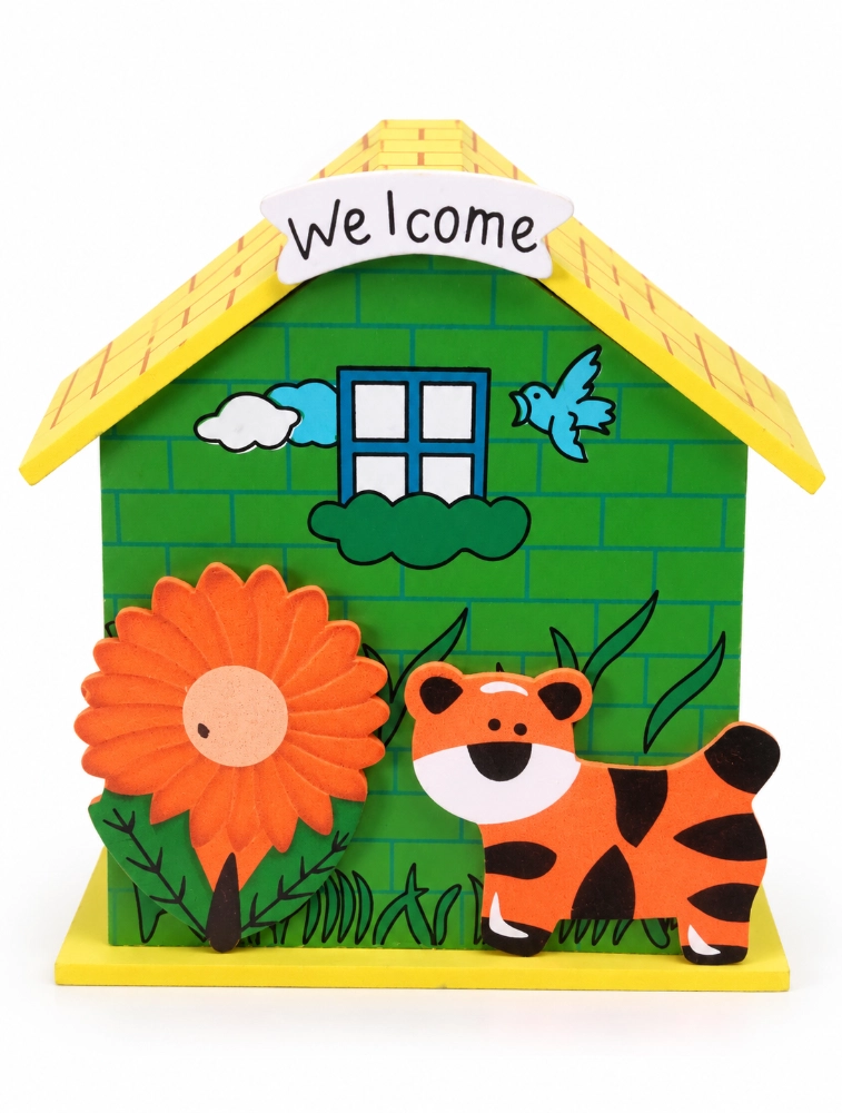 Green Wonder House Kids Coin Box