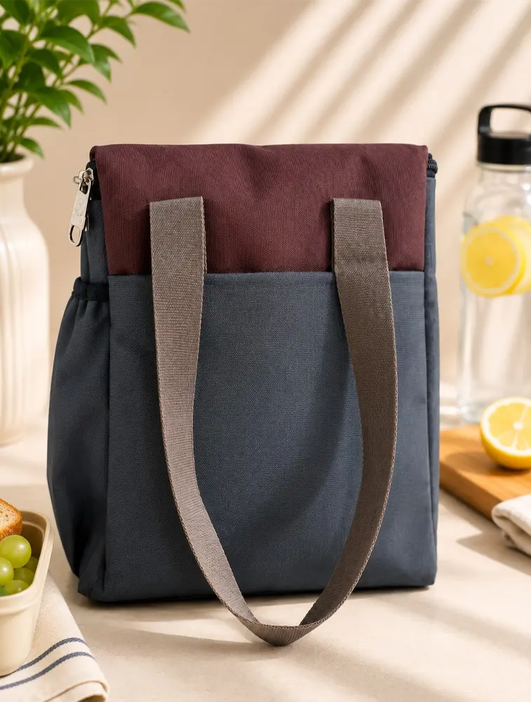 Grey  Premium Everyday Lunch Bag — bulk from ₹149