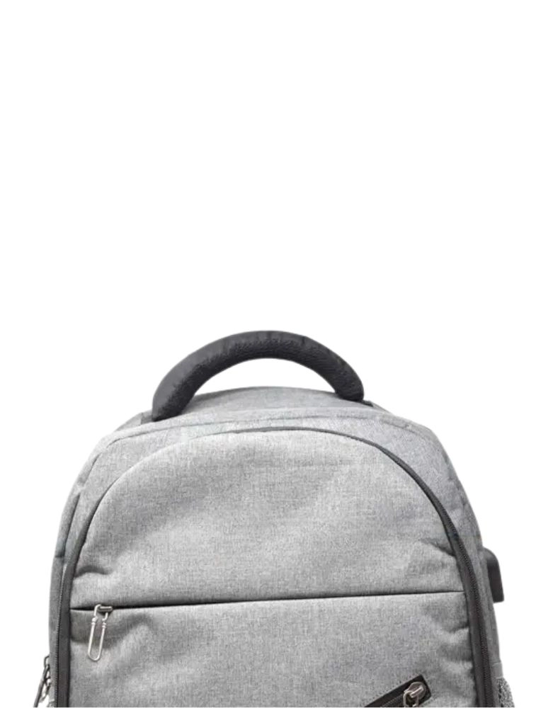 Grey Khadi polyester and PU coated Laptop Bag — bulk from ₹573