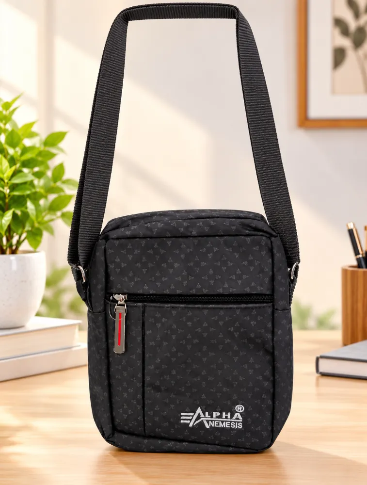 Grey Alpha Nemesis Casual Sling Bag