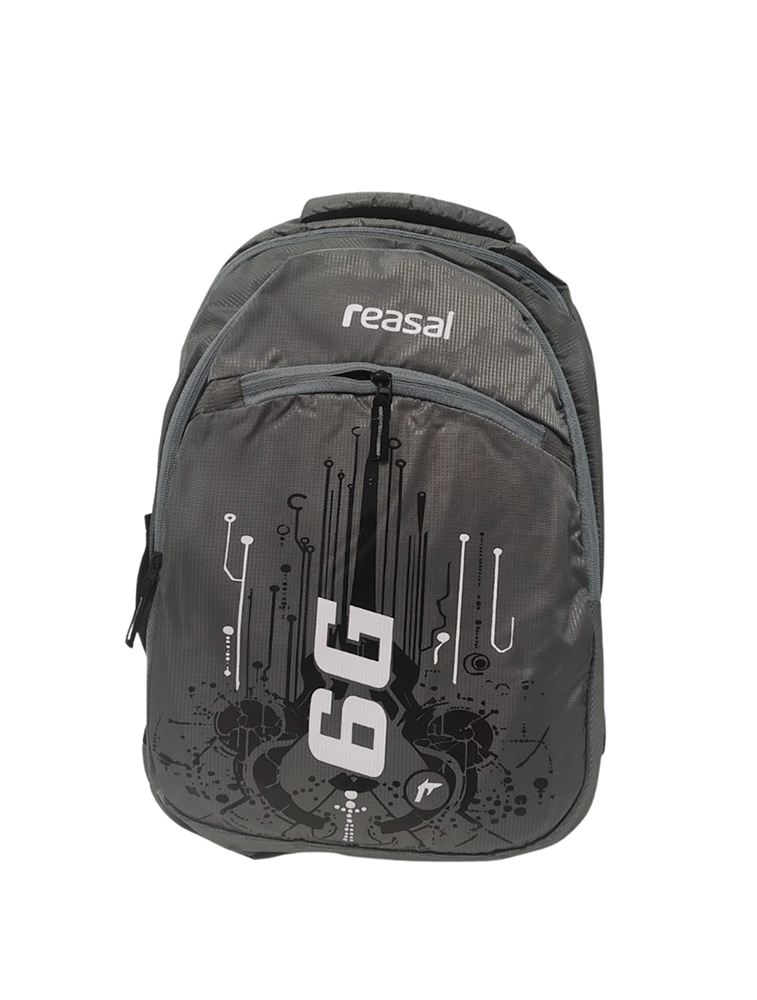 Grey Cyber 6G 30L Polyester School Backpack
