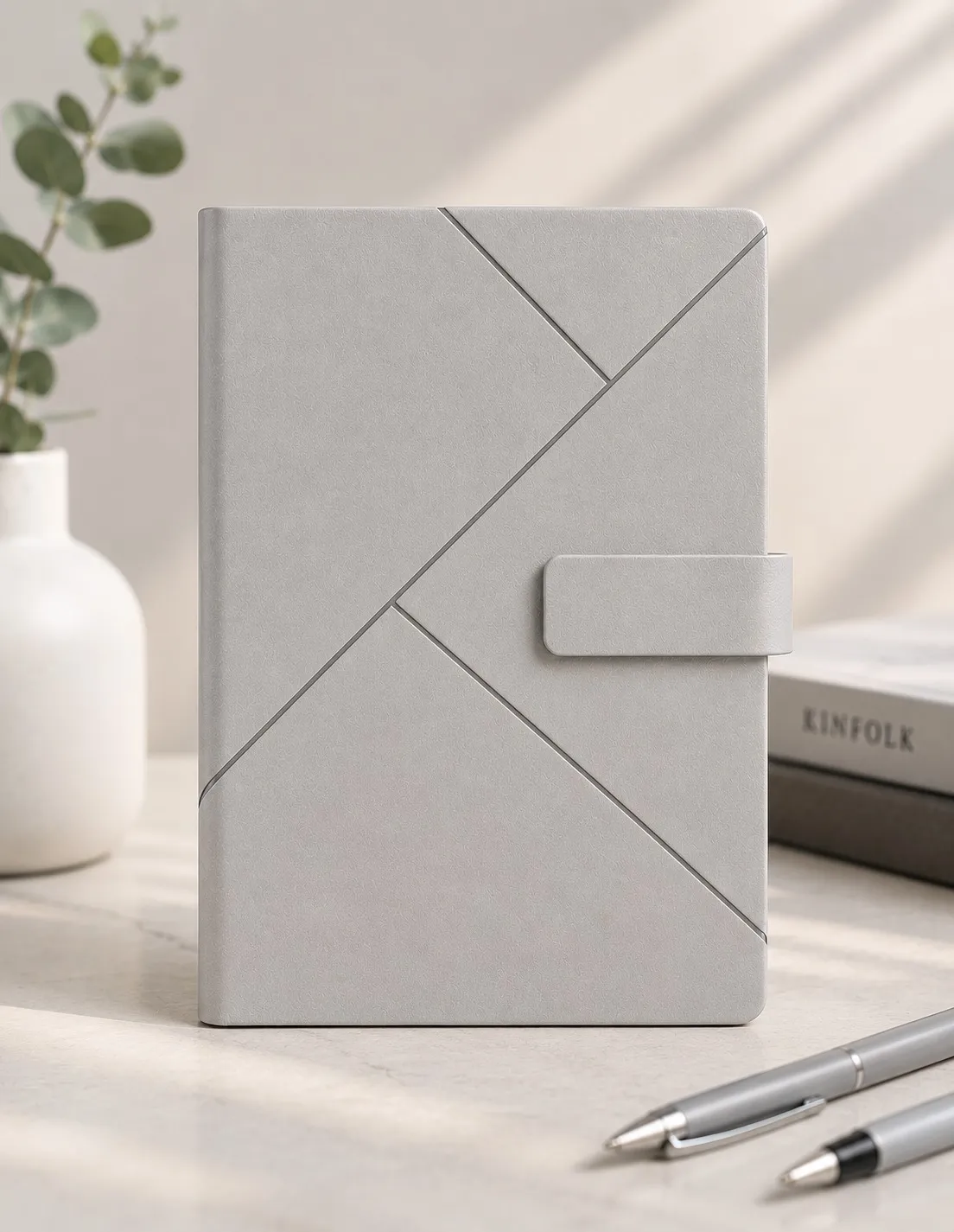 Grey Origami Fold Luxe Dairy