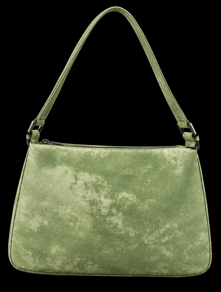 Kiwi Green Stylish Tote PU Leather Handbag for Women