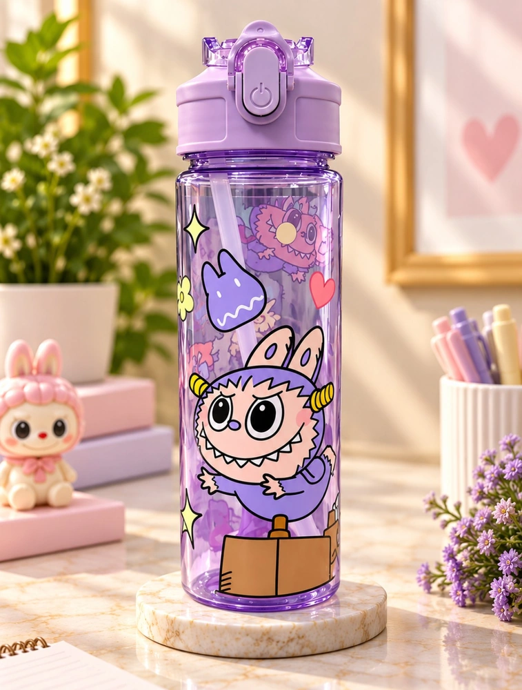 Lavender Fun Sip Kids Water Bottle