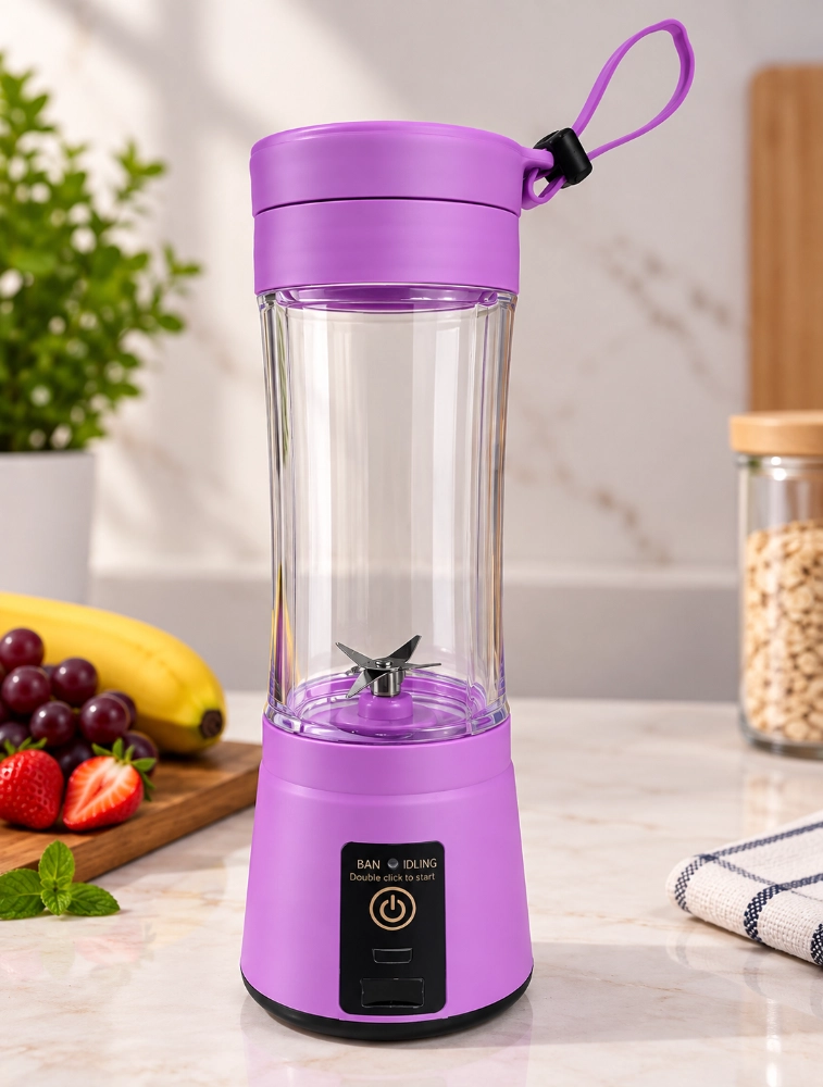 Lavender Portable Rechargeable Battery Juicer Blender
