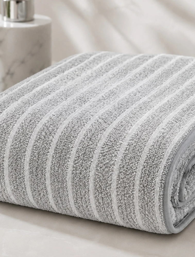 Light Grey Habitude PureSoft Microfiber Bath Towel