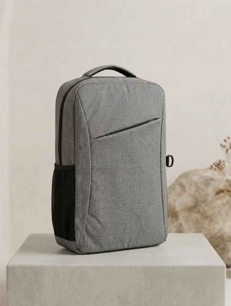 Light Grey Omega Kadhi Laptop Bag 