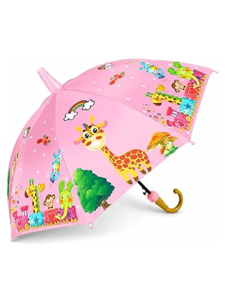 Light Pink Shutter Style Kids Umbrella